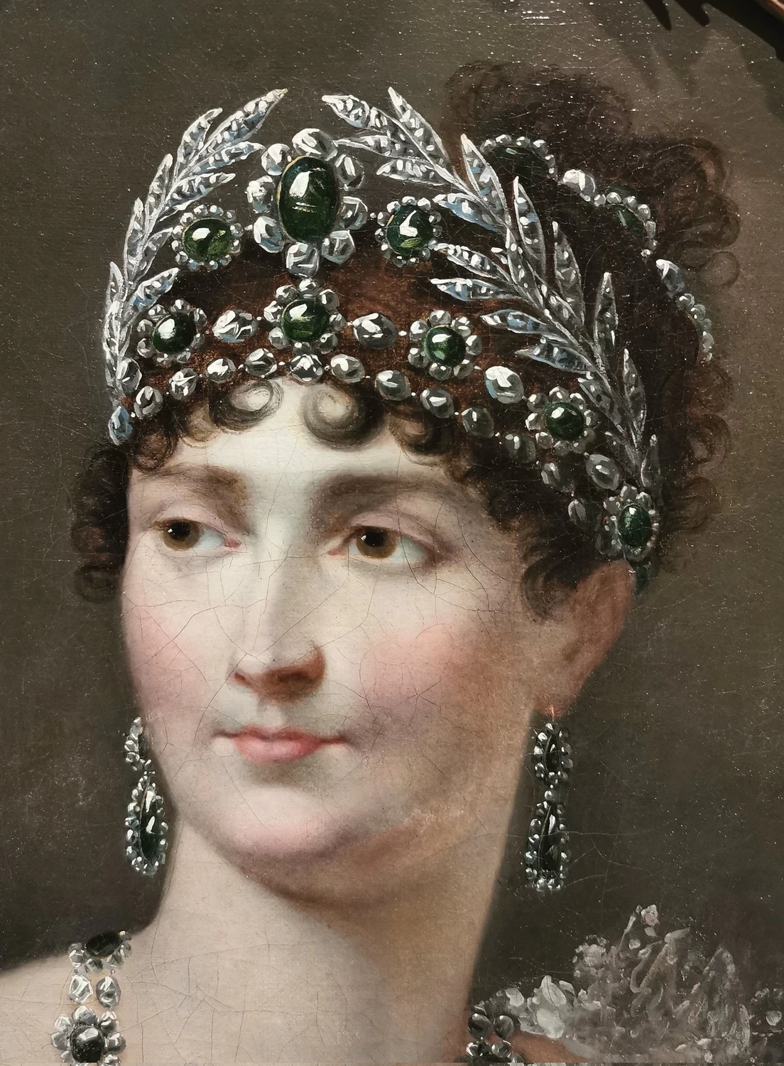 Ritratto dell'imperatrice Giuseppina - dettaglio